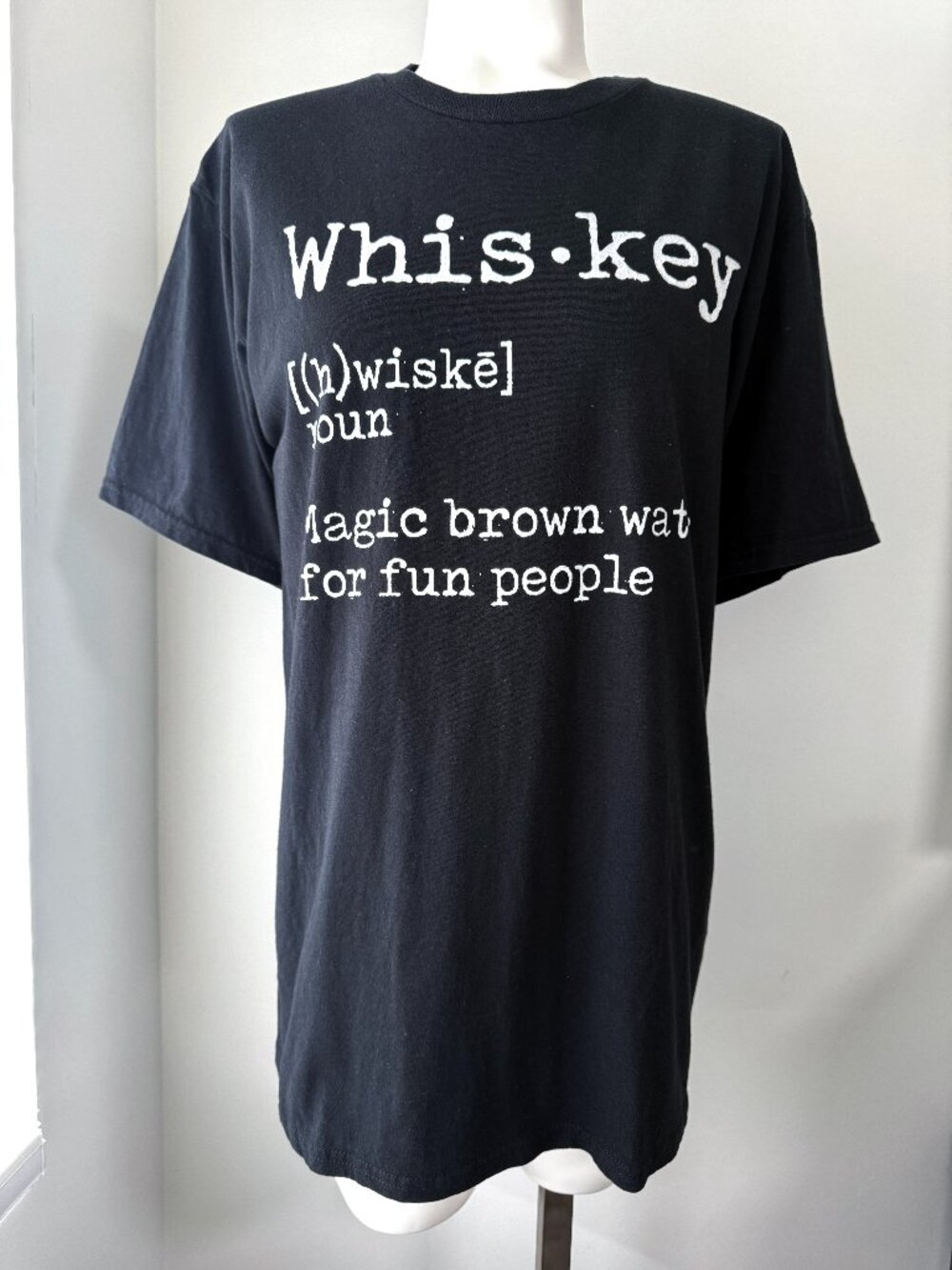 Unisex Whiskey Definition Black T-Shirt (Port & Company)